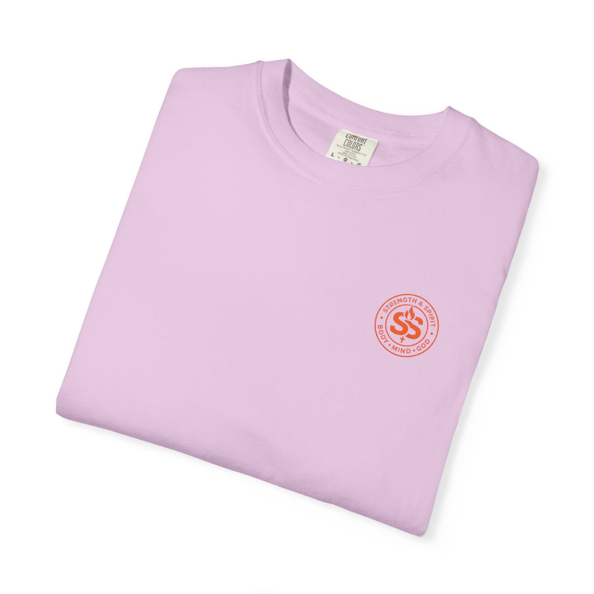 T-Shirt — "Jesus Saves" John 3:16 Christian Graphic Tee (Flower & Smiley Design)