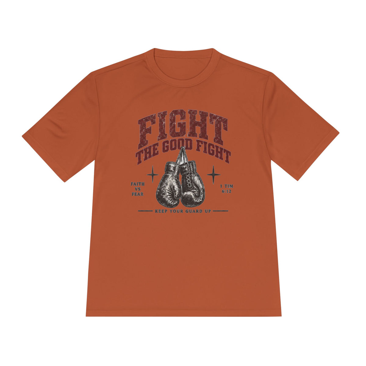 Fight The Good Fight Boxing Tee — Moisture-Wicking Athletic Shirt