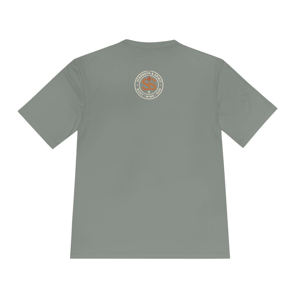 Faith Fuels Every Rep T-Shirt — Christian Gym Workout Tee