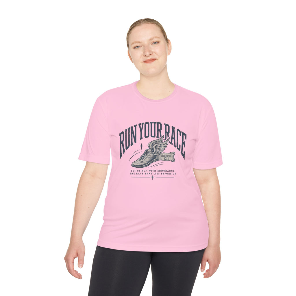 Run Your Race Performance Tee