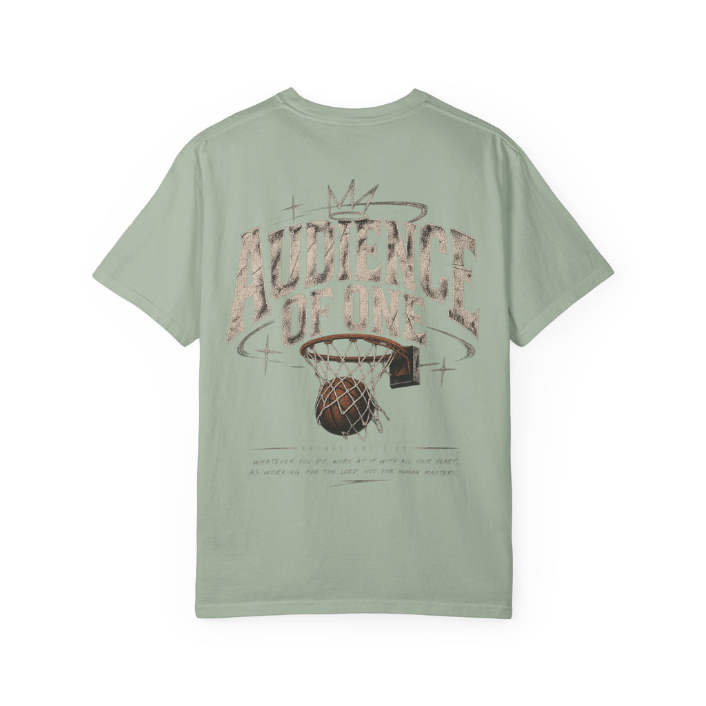Audience of One Basketball Tee — Vintage Hoop Graphic T-Shirt