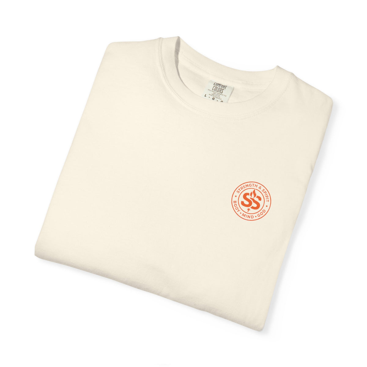 T-Shirt — "Jesus Saves" John 3:16 Christian Graphic Tee (Flower & Smiley Design)
