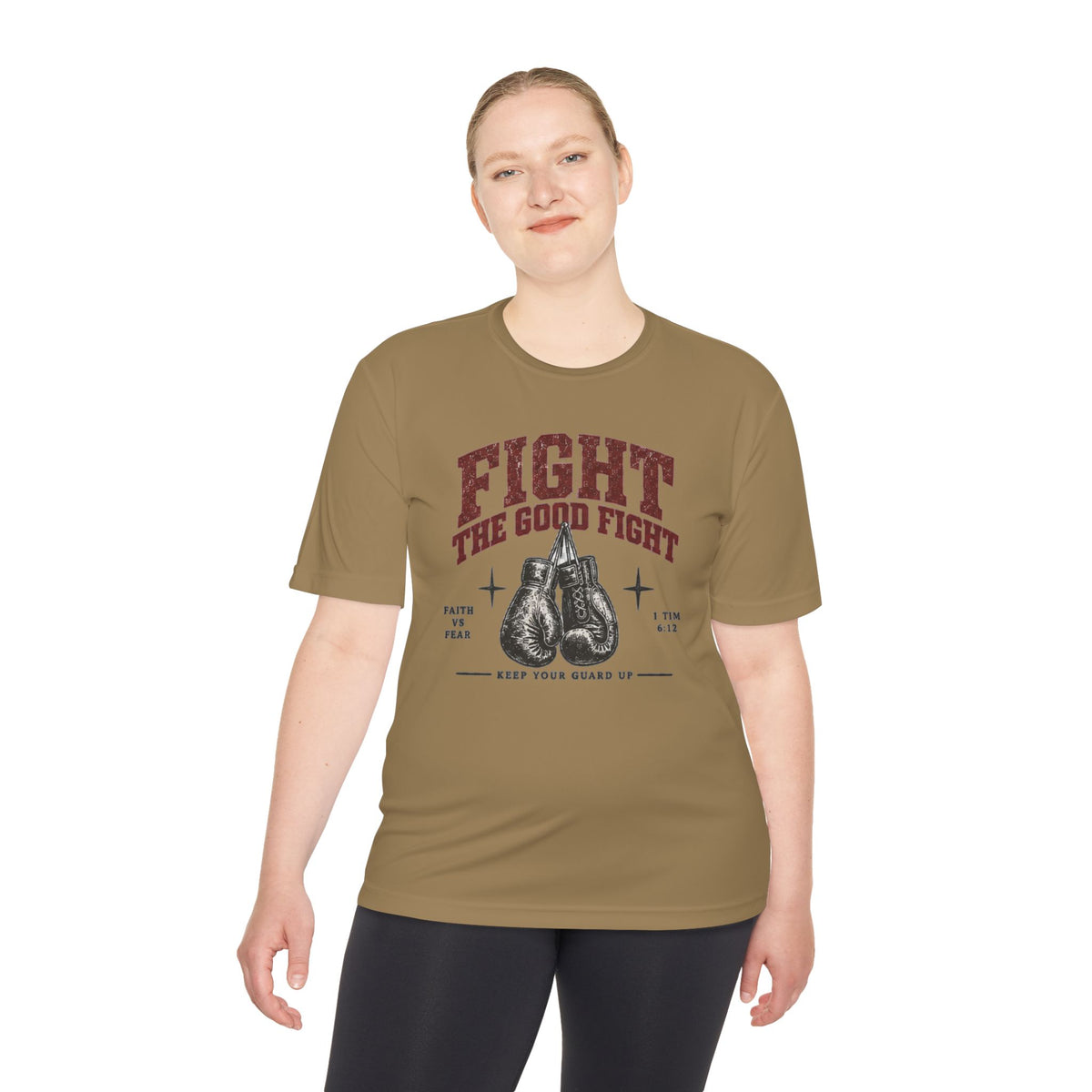 Fight The Good Fight Boxing Tee — Moisture-Wicking Athletic Shirt