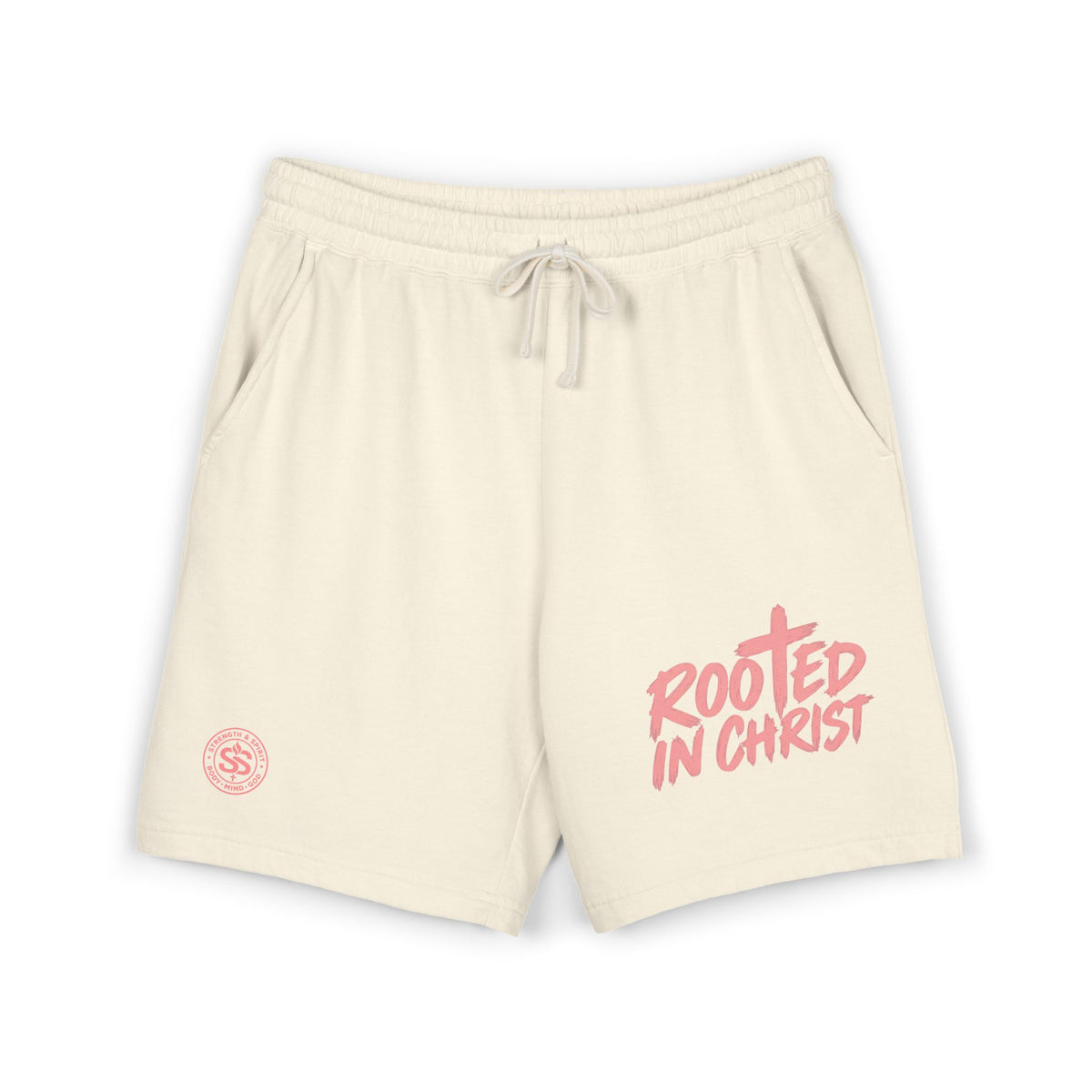 Rooted in Christ Fleece Sweat Shorts