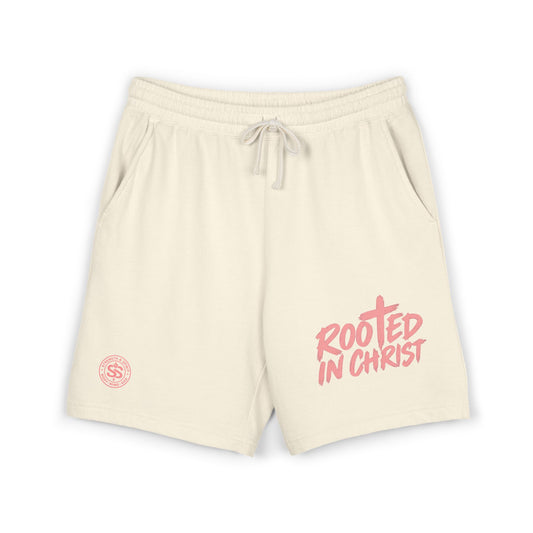 Rooted in Christ Fleece Sweat Shorts
