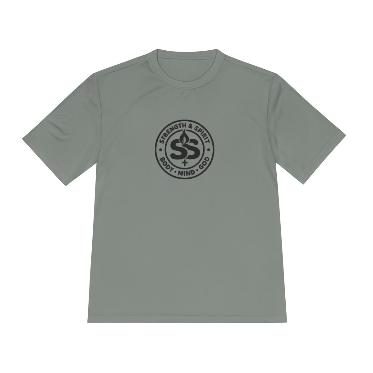 "His Strength My Weakness" Moisture-Wicking Shirt