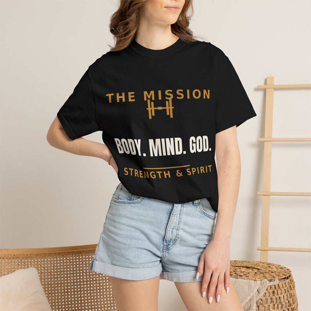 Body. Mind. God. Strength & Spirit T-Shirt