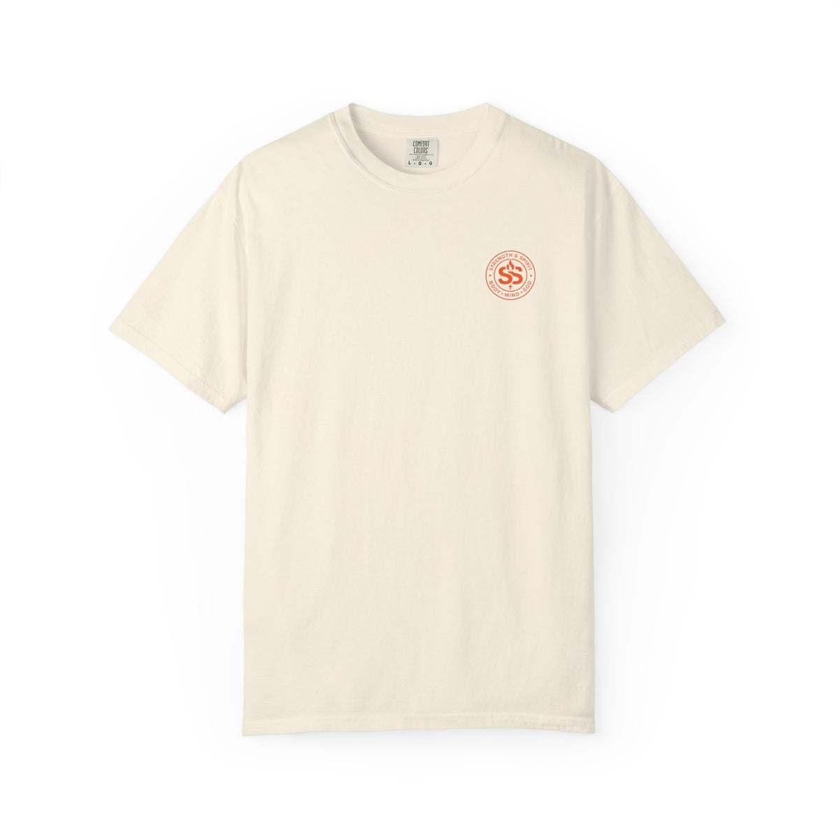 T-Shirt — "Jesus Saves" John 3:16 Christian Graphic Tee (Flower & Smiley Design)