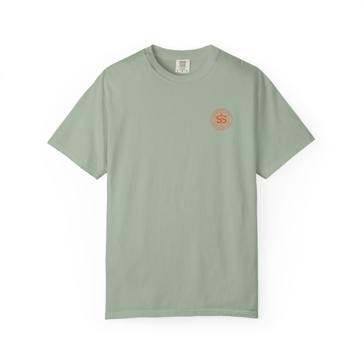 T-Shirt — "Jesus Saves" John 3:16 Christian Graphic Tee (Flower & Smiley Design)