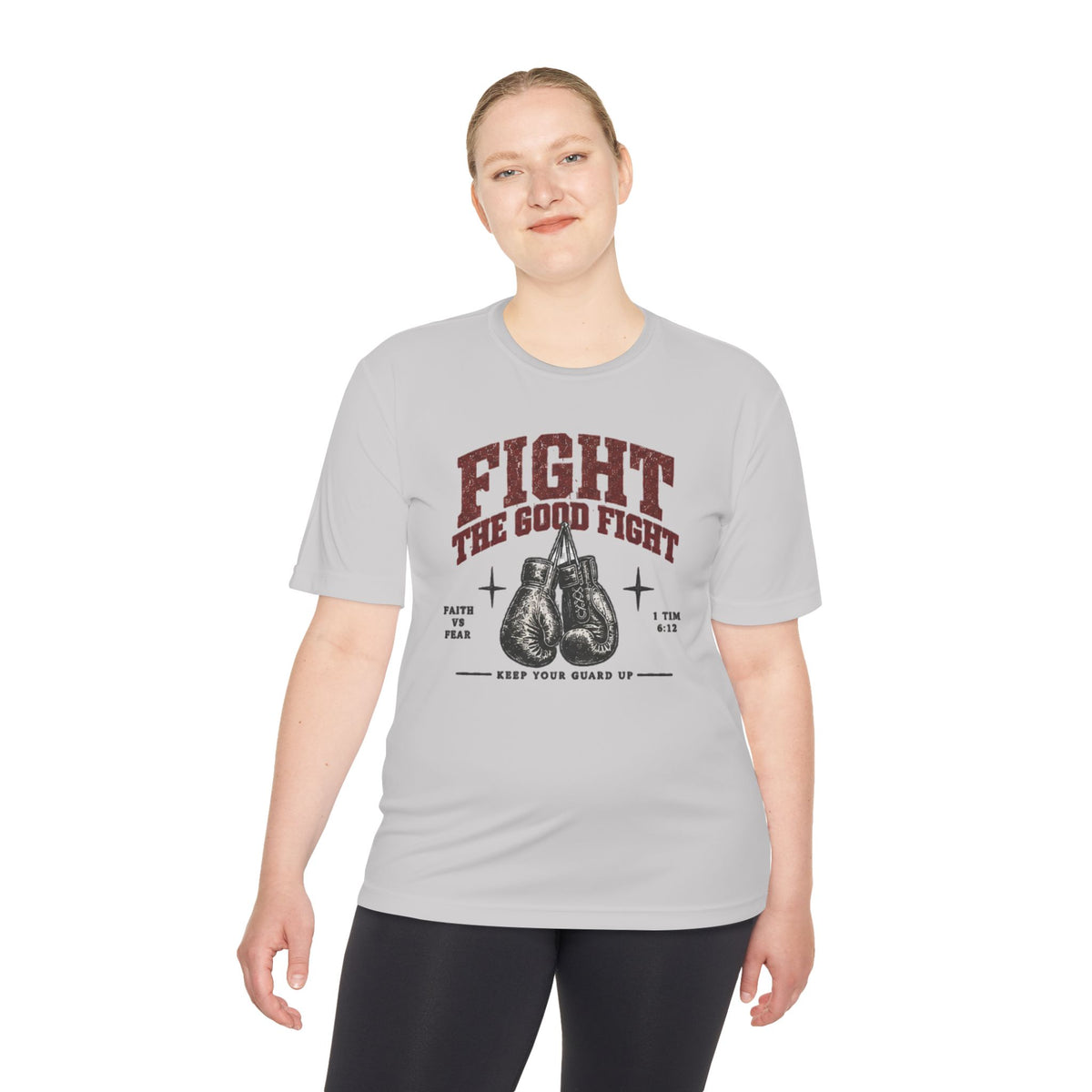 Fight The Good Fight Boxing Tee — Moisture-Wicking Athletic Shirt