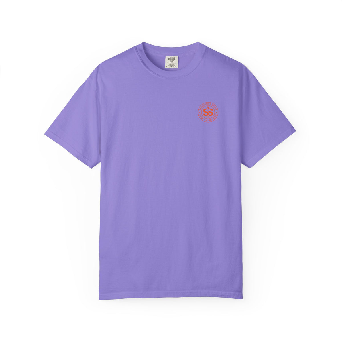 T-Shirt — "Jesus Saves" John 3:16 Christian Graphic Tee (Flower & Smiley Design)