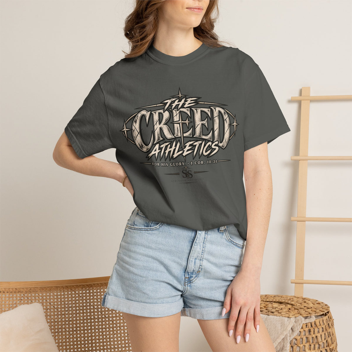 The Creed Athletics Graphic T-Shirt — Vintage Athletic Logo Tee