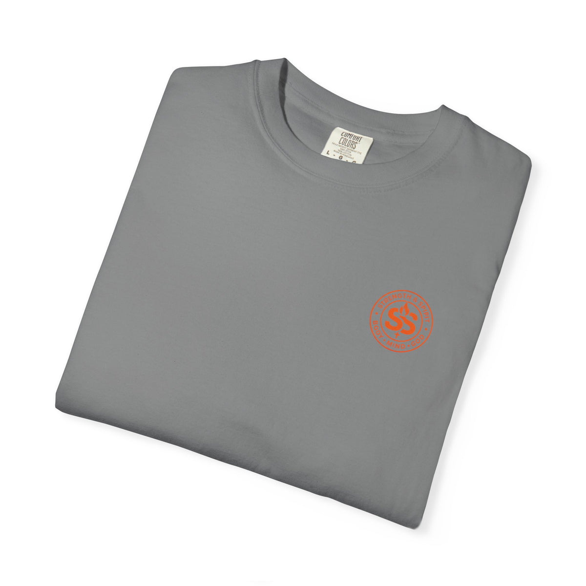 T-Shirt — "Jesus Saves" John 3:16 Christian Graphic Tee (Flower & Smiley Design)
