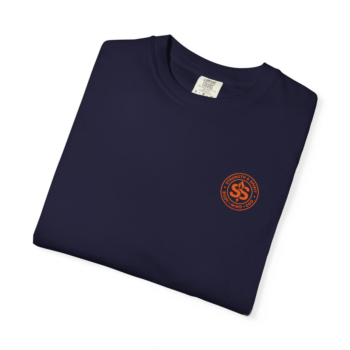 T-Shirt — "Jesus Saves" John 3:16 Christian Graphic Tee (Flower & Smiley Design)