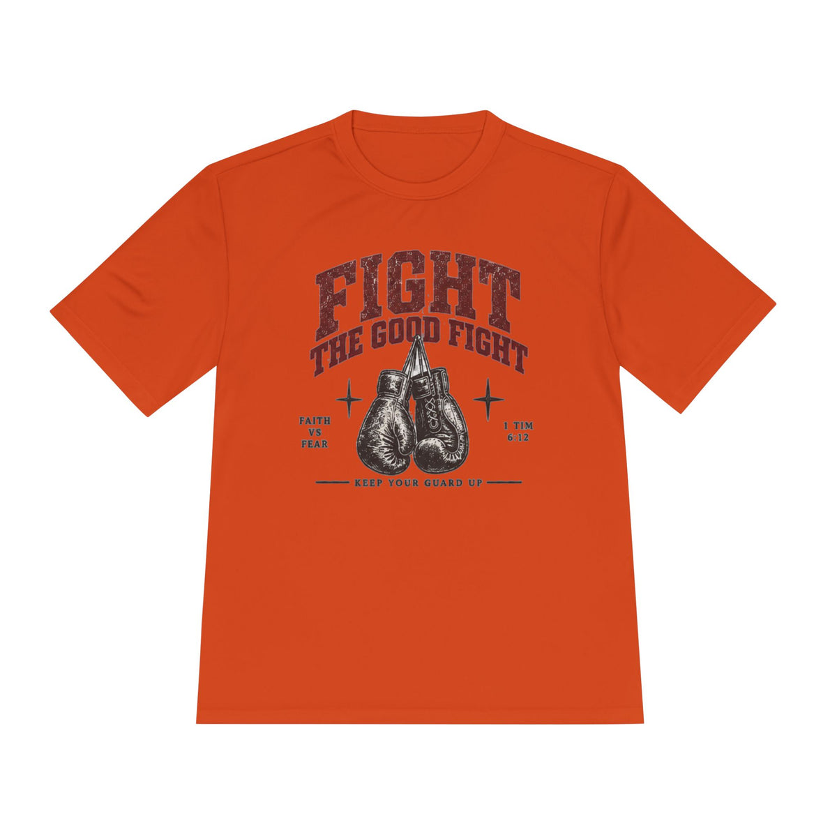 Fight The Good Fight Boxing Tee — Moisture-Wicking Athletic Shirt