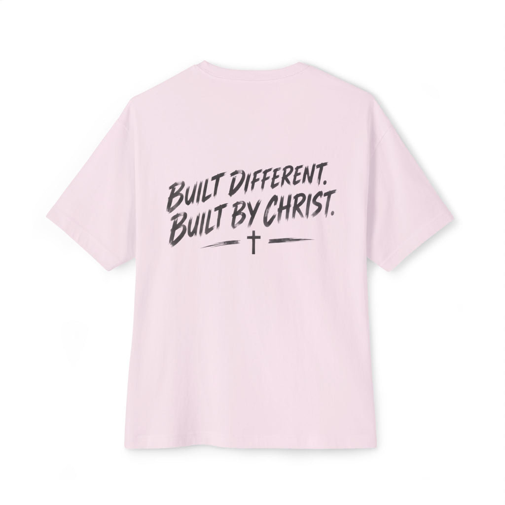 Strength & Spirit Logo Tee — Body • Mind • Soul Oversized Boxy T‑Shirt