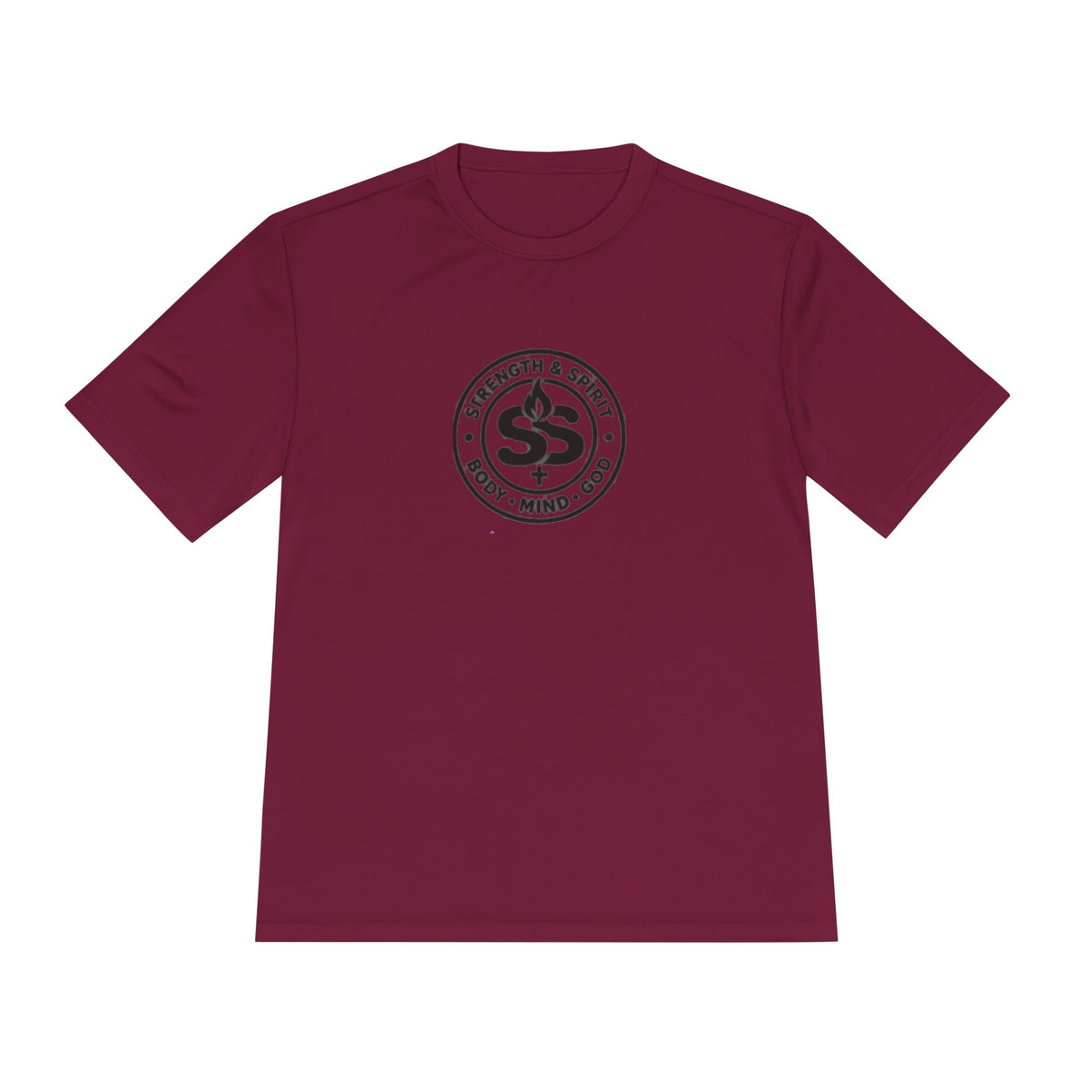 "His Strength My Weakness" Moisture-Wicking Shirt