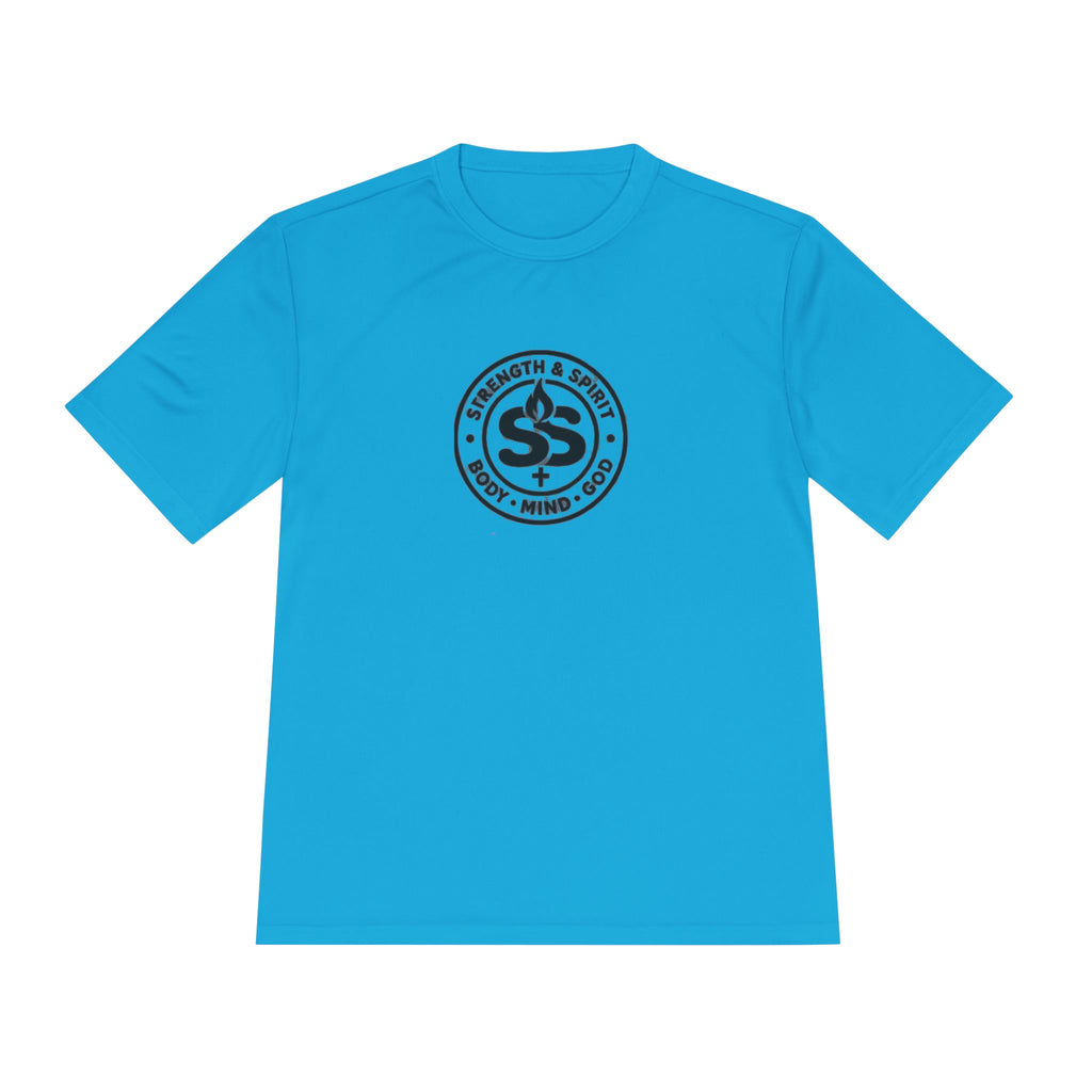 "His Strength My Weakness" Moisture-Wicking Shirt