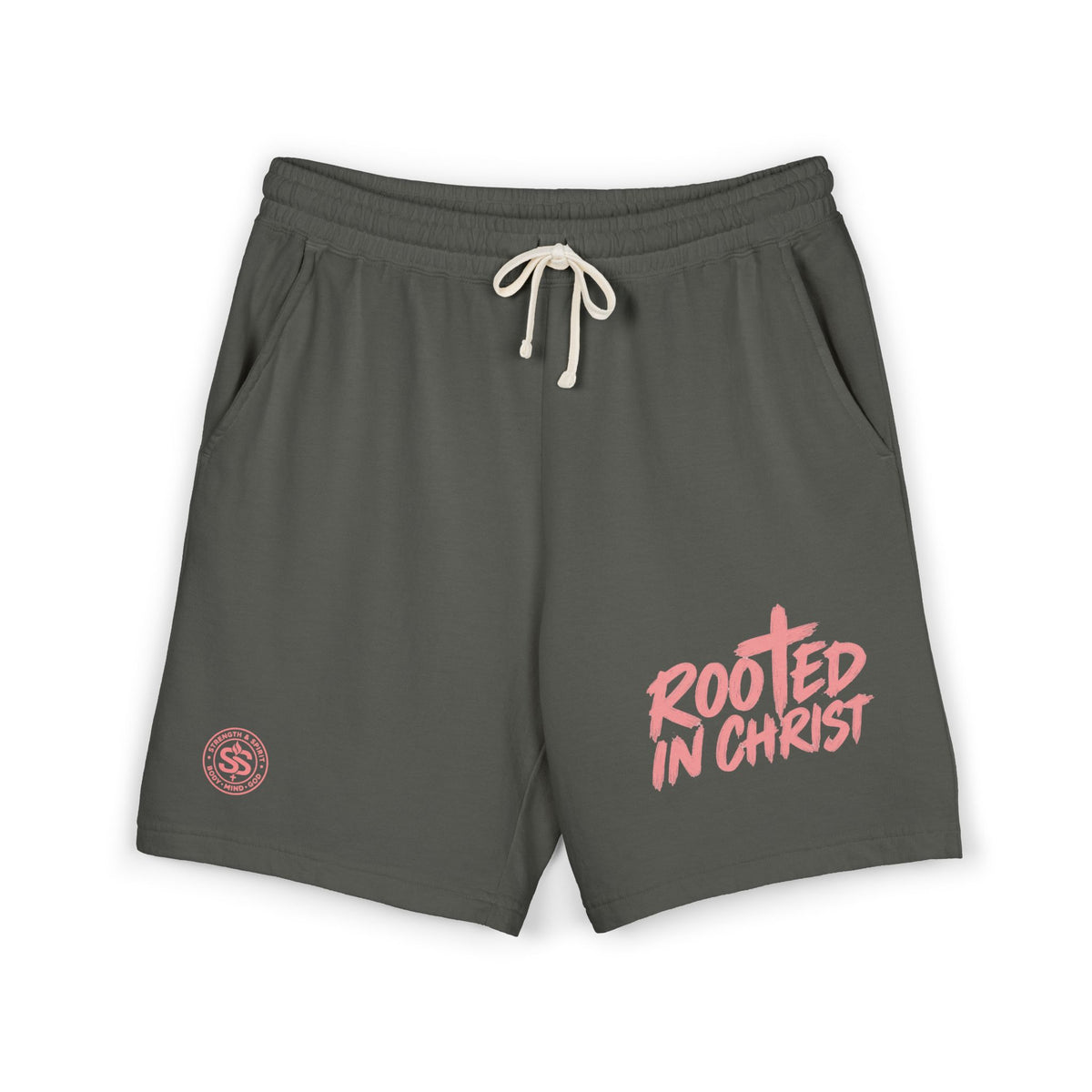 Rooted in Christ Fleece Sweat Shorts