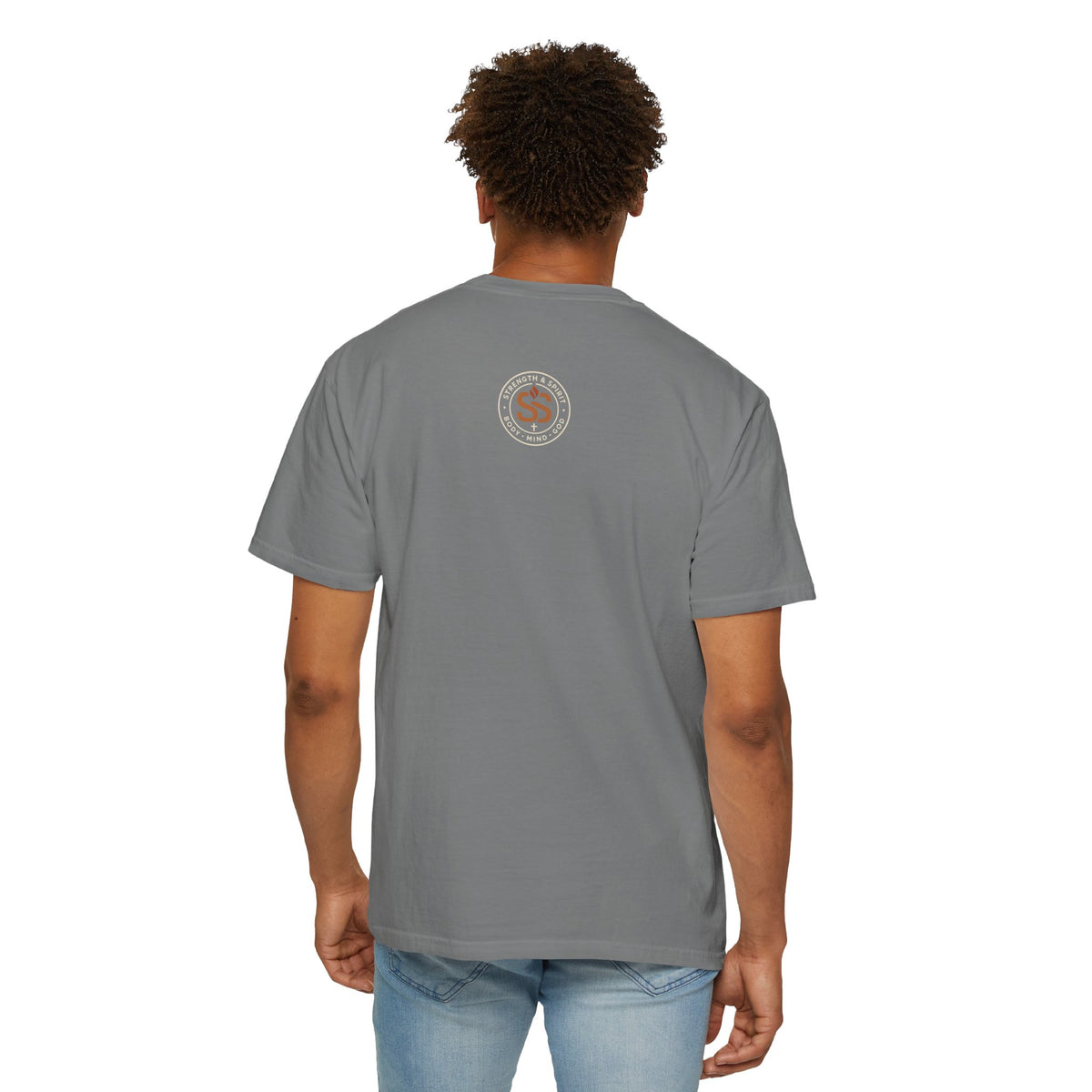 Train the Body, Build the Spirit T-Shirt – Motivational Fitness Tee
