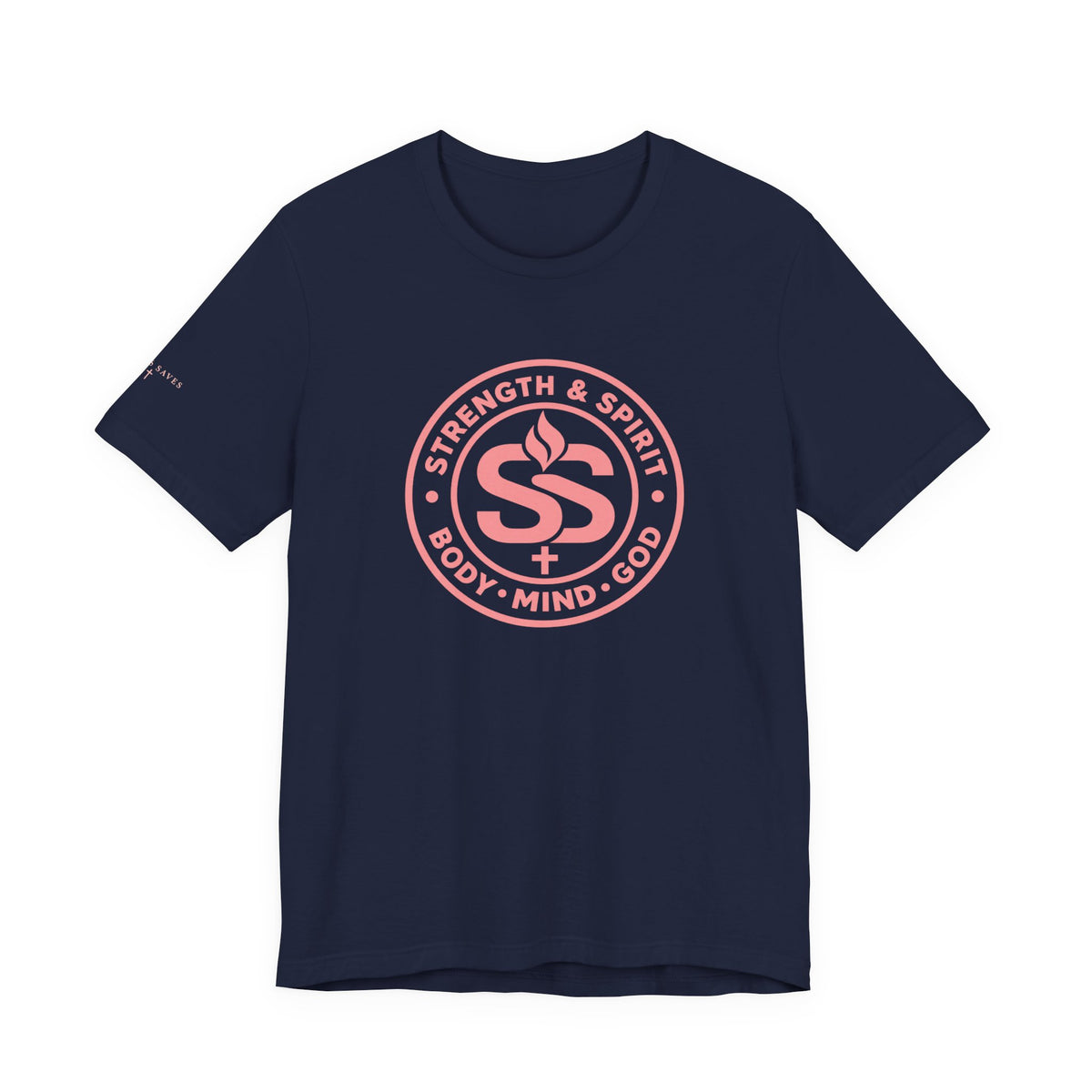 Rooted in Christ Tee — Strength & Spirit Christian T-Shirt