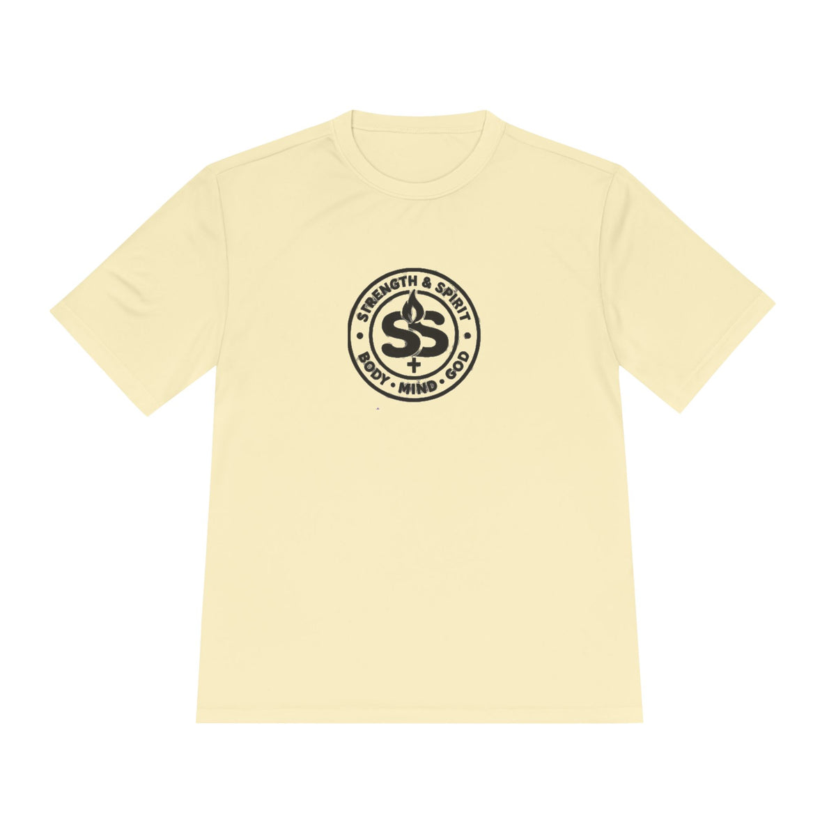 "His Strength My Weakness" Moisture-Wicking Shirt