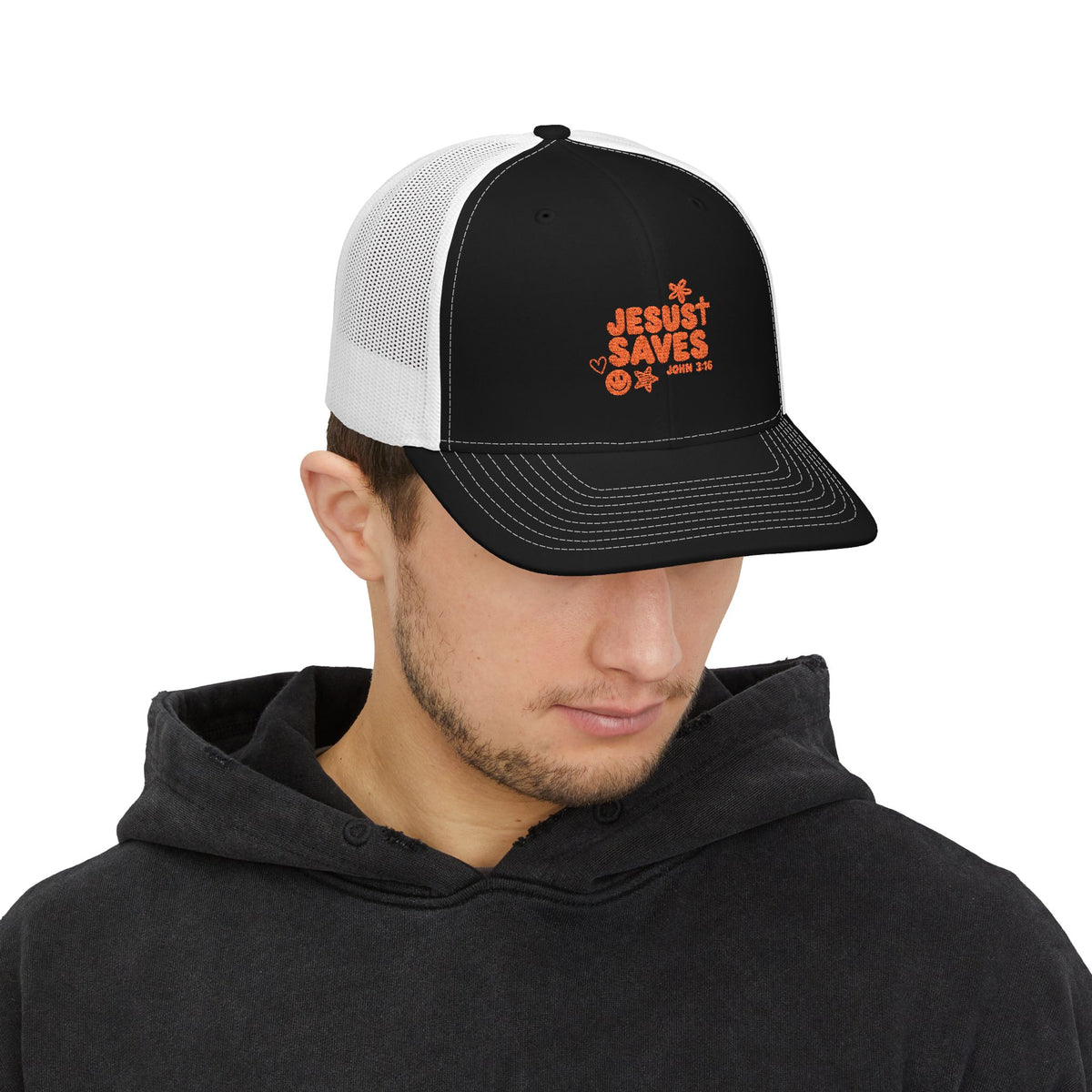 Jesus Saves Trucker Cap