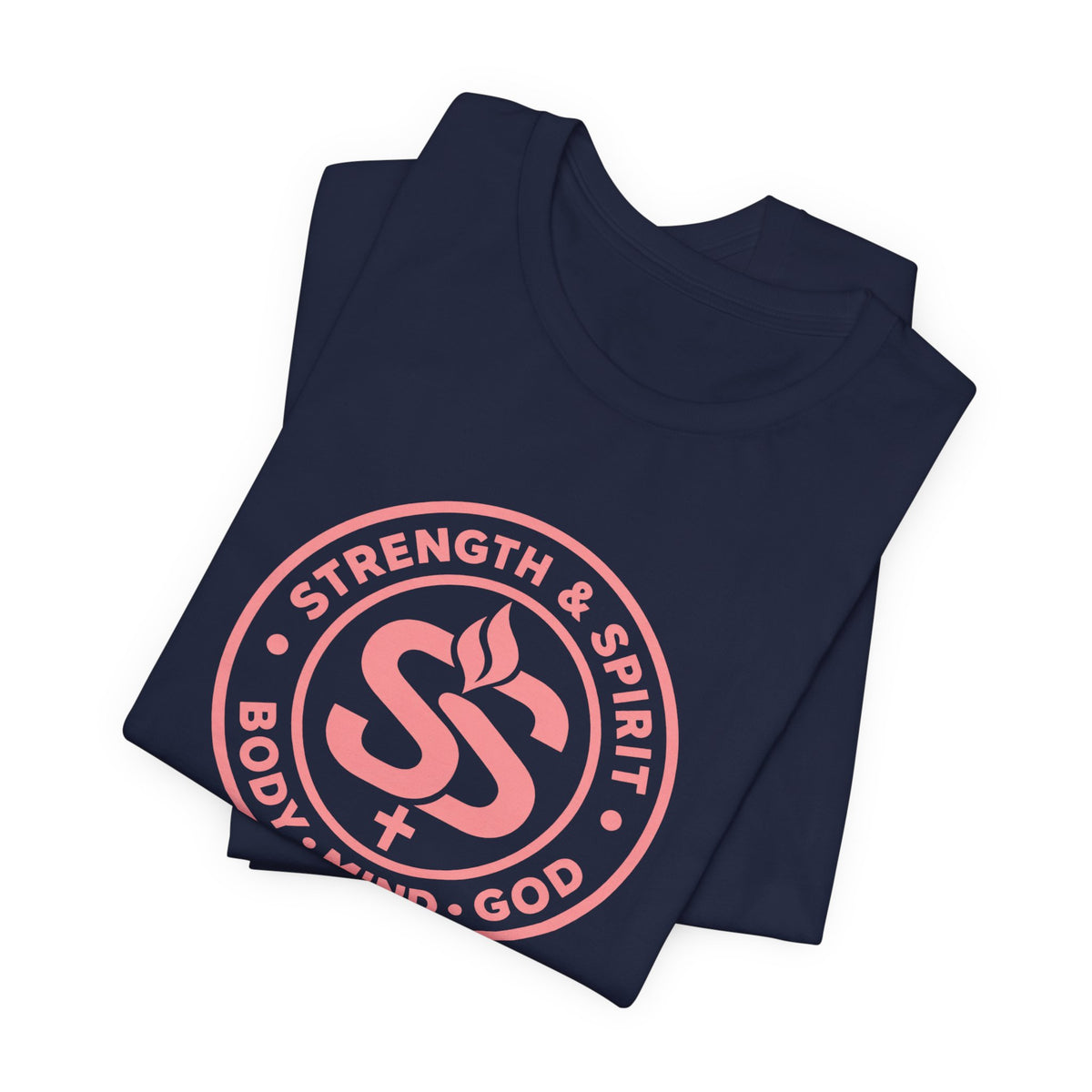 Rooted in Christ Tee — Strength & Spirit Christian T-Shirt