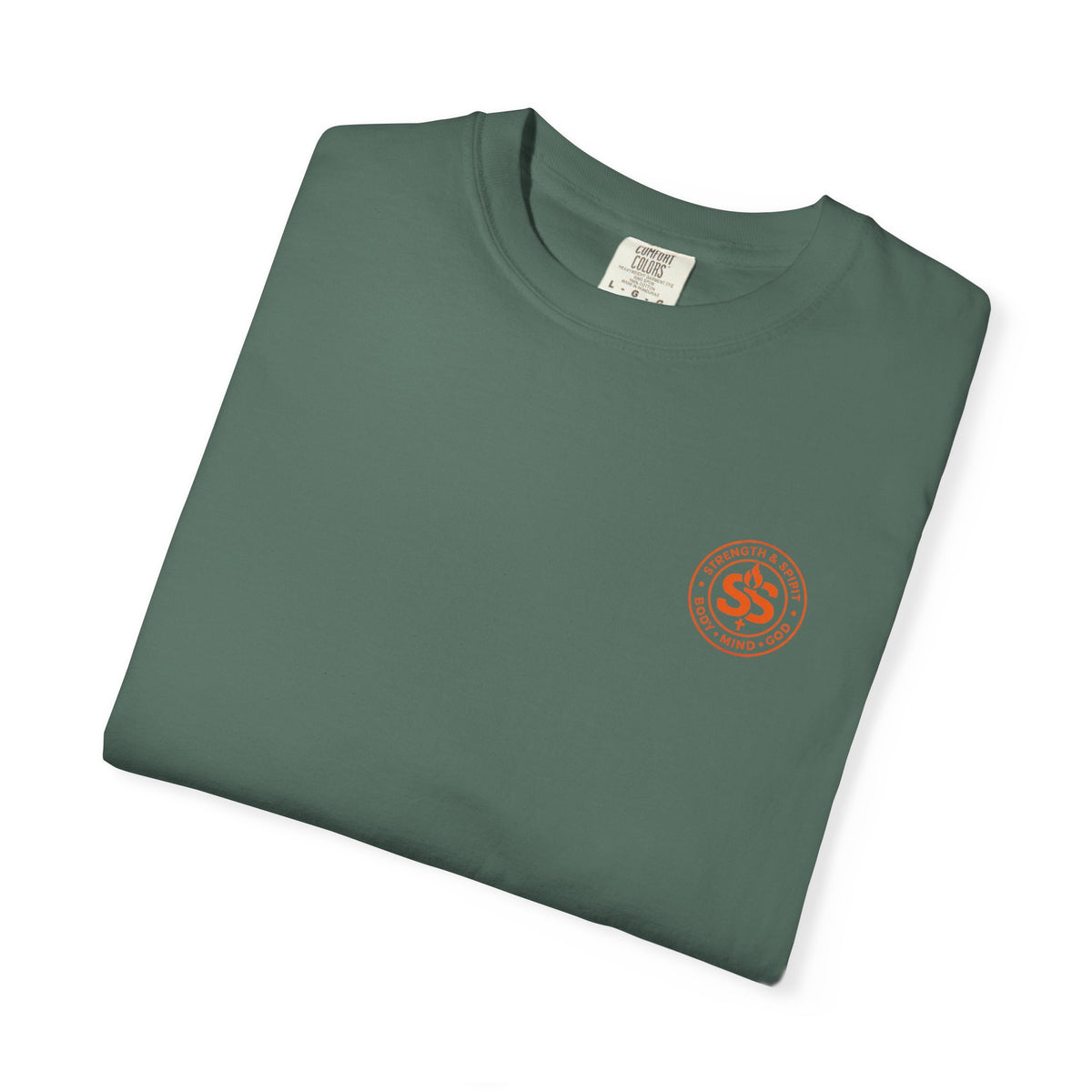 T-Shirt — "Jesus Saves" John 3:16 Christian Graphic Tee (Flower & Smiley Design)