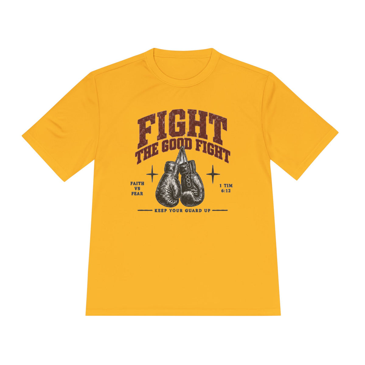 Fight The Good Fight Boxing Tee — Moisture-Wicking Athletic Shirt