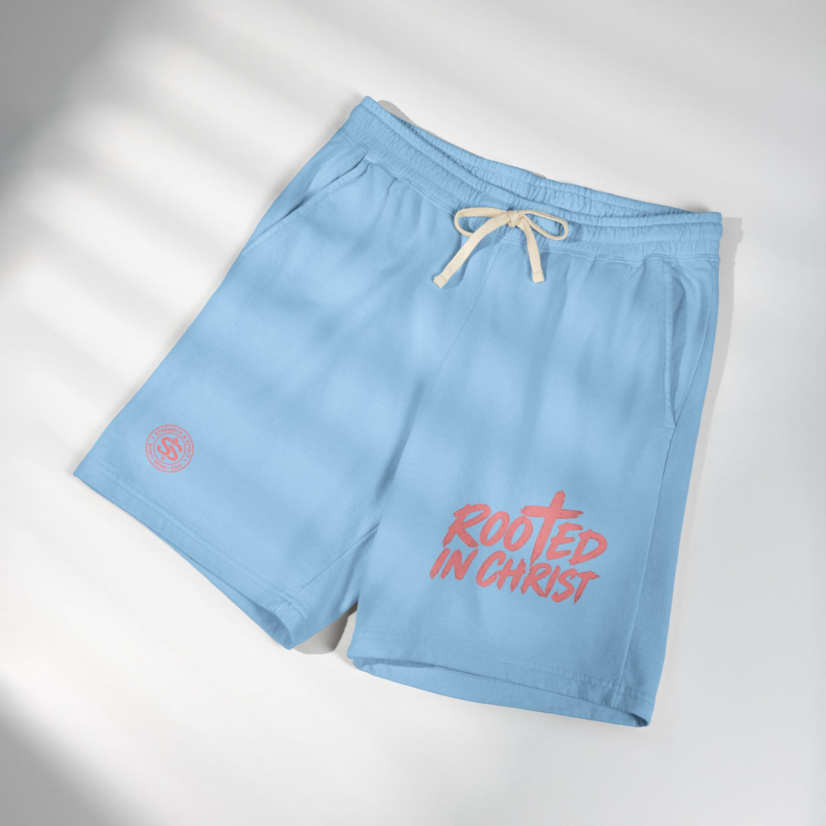 Rooted in Christ Fleece Sweat Shorts