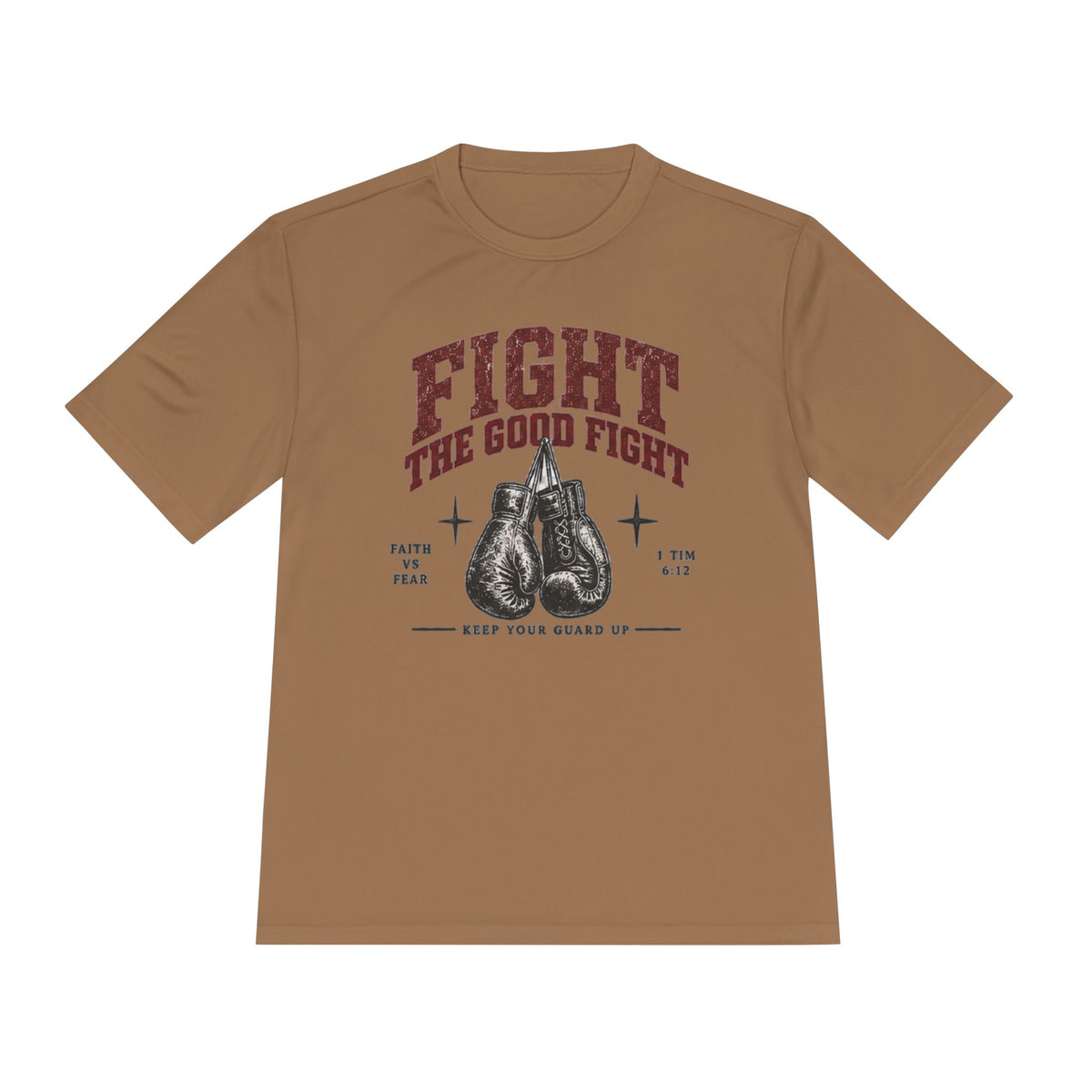 Fight The Good Fight Boxing Tee — Moisture-Wicking Athletic Shirt