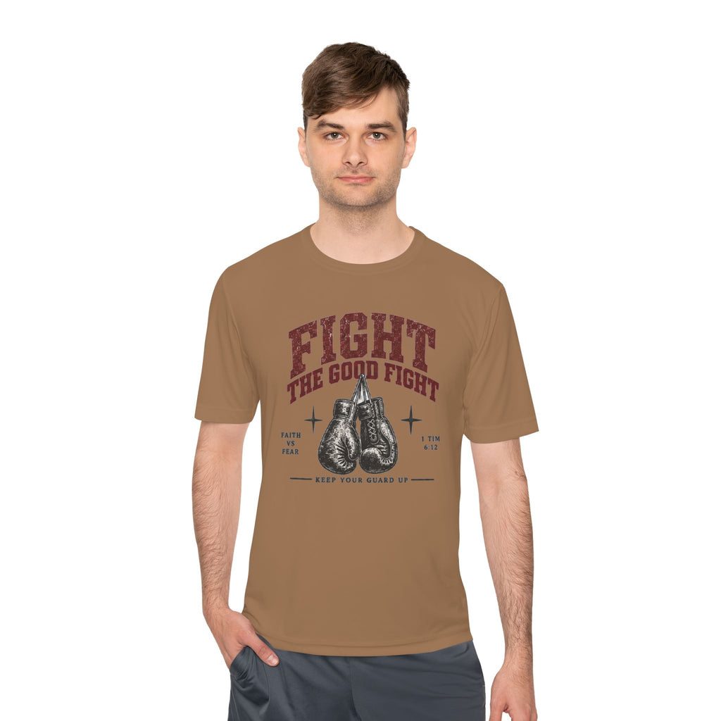 Fight The Good Fight Boxing Tee — Moisture-Wicking Athletic Shirt