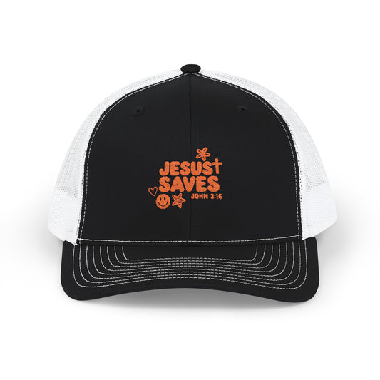 Jesus Saves Trucker Cap
