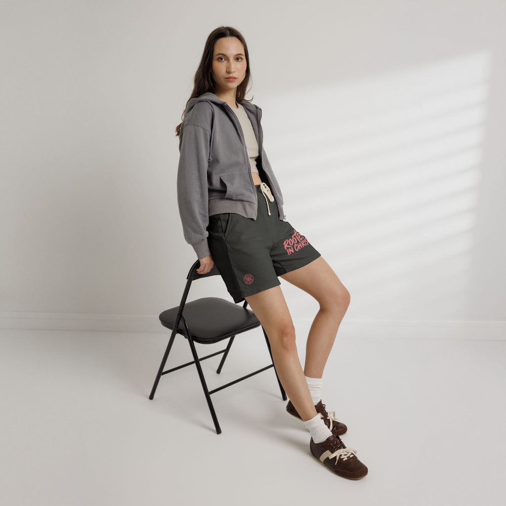 Rooted in Christ Fleece Sweat Shorts
