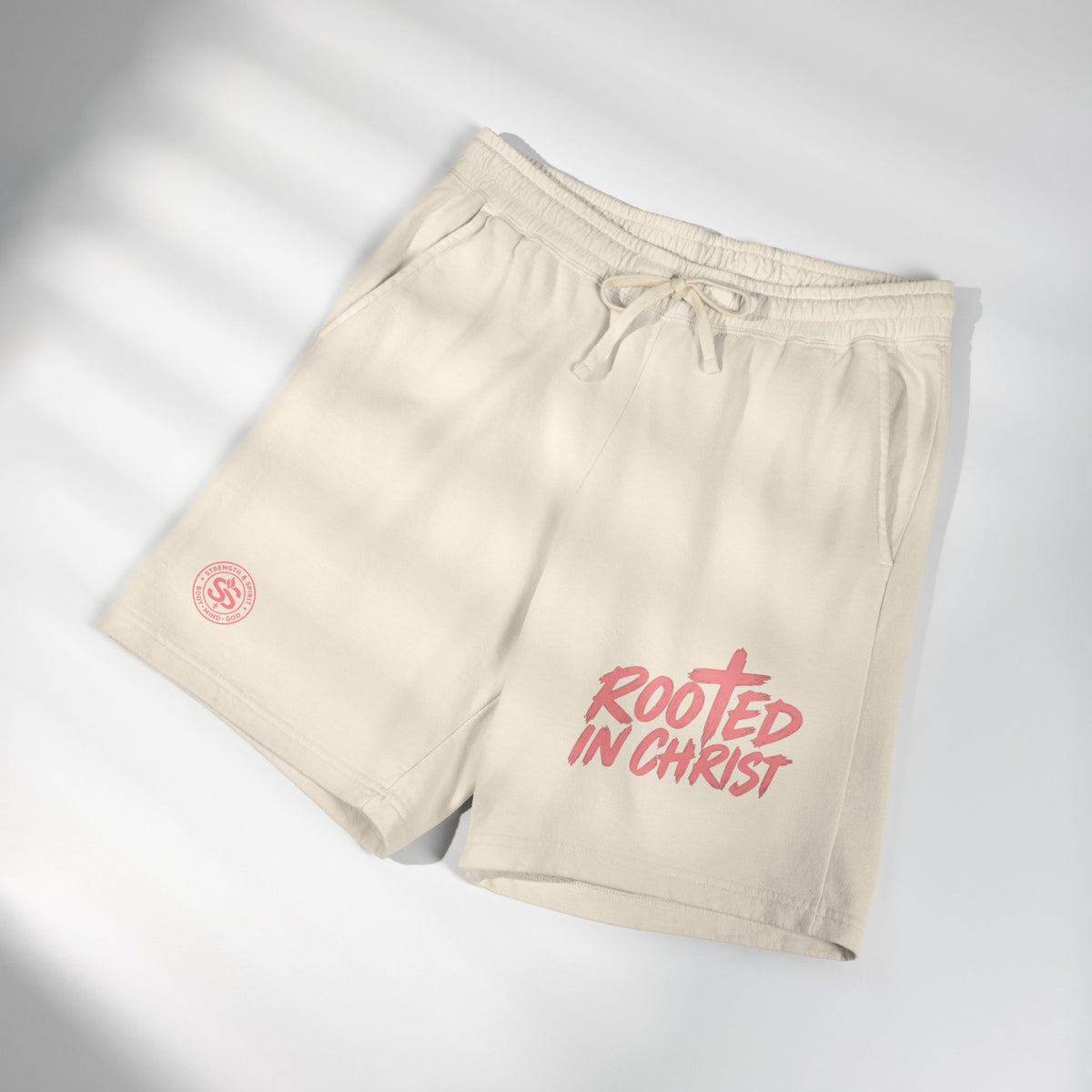 Rooted in Christ Fleece Sweat Shorts