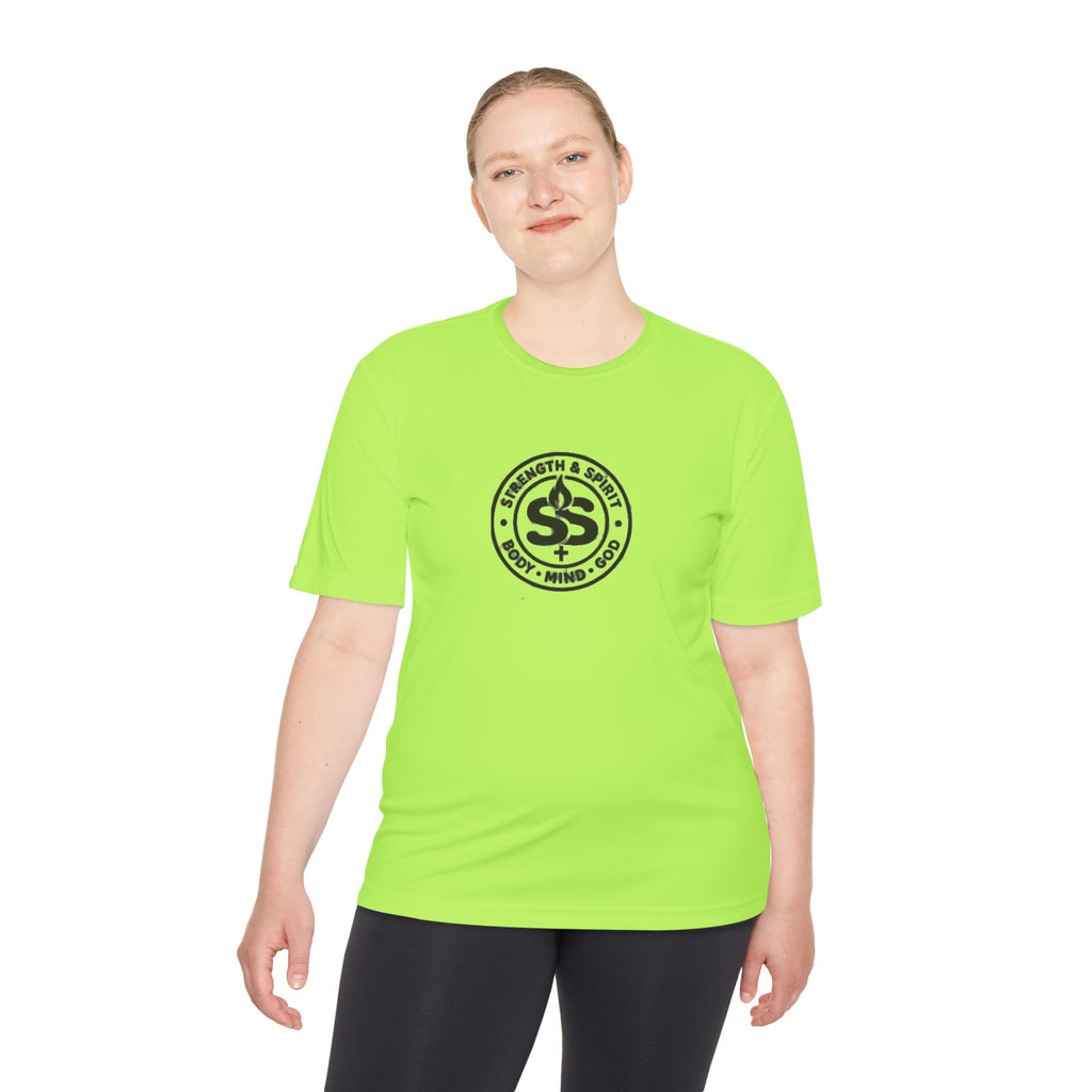 "His Strength My Weakness" Moisture-Wicking Shirt