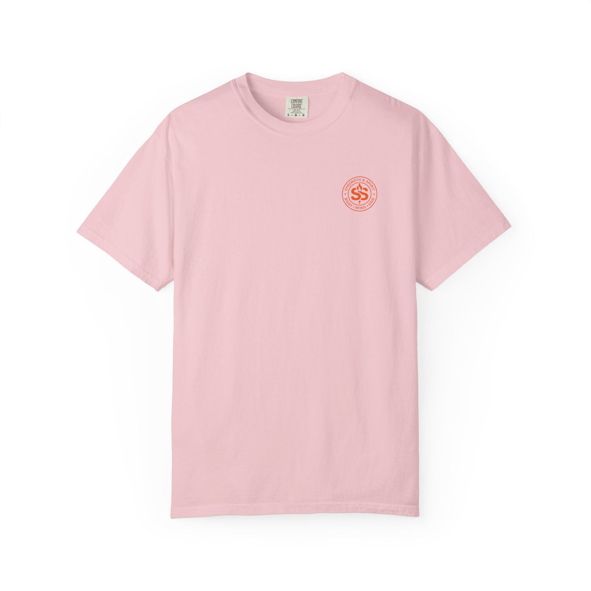 T-Shirt — "Jesus Saves" John 3:16 Christian Graphic Tee (Flower & Smiley Design)