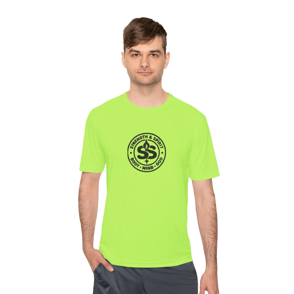 "His Strength My Weakness" Moisture-Wicking Shirt