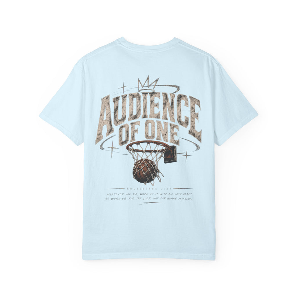 Audience of One Basketball Tee — Vintage Hoop Graphic T-Shirt