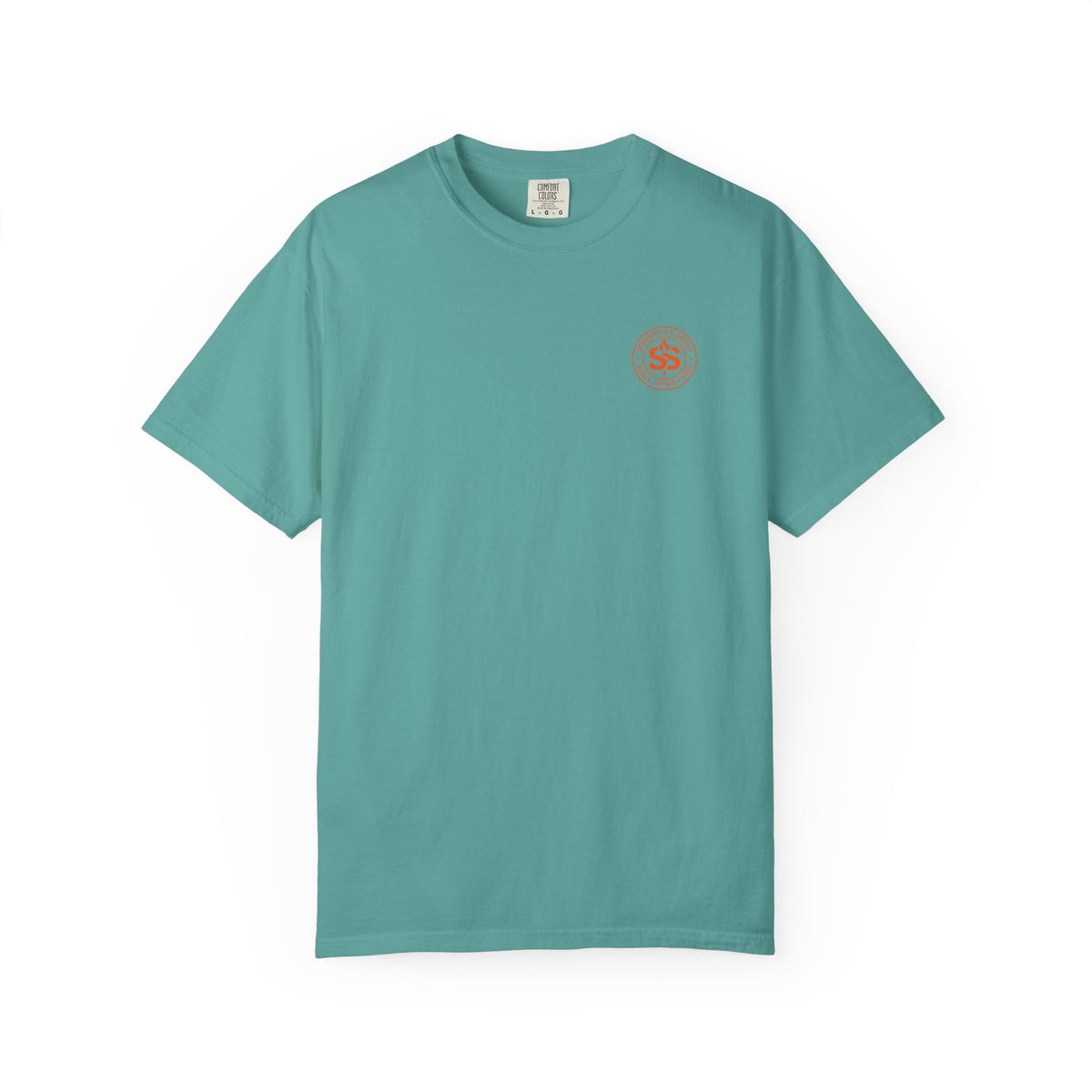 T-Shirt — "Jesus Saves" John 3:16 Christian Graphic Tee (Flower & Smiley Design)
