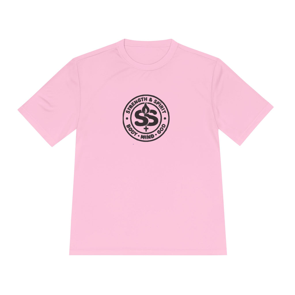 "His Strength My Weakness" Moisture-Wicking Shirt