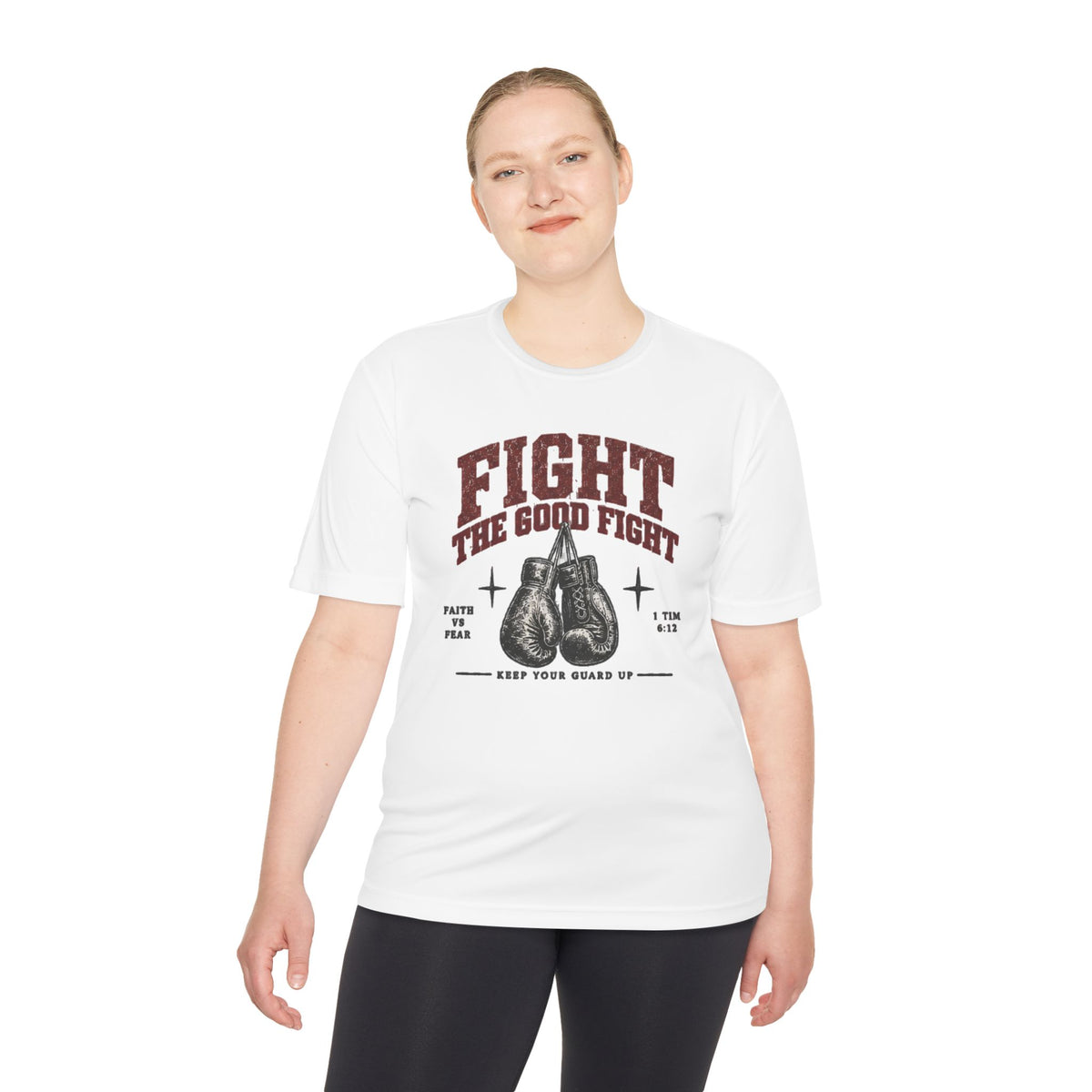 Fight The Good Fight Boxing Tee — Moisture-Wicking Athletic Shirt