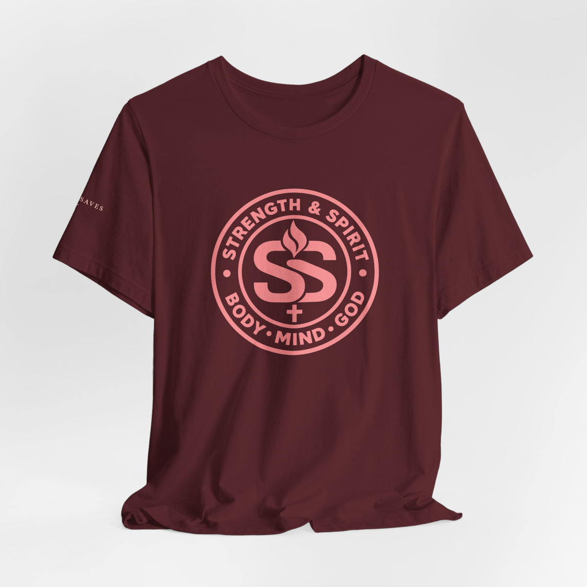 Rooted in Christ Tee — Strength & Spirit Christian T-Shirt