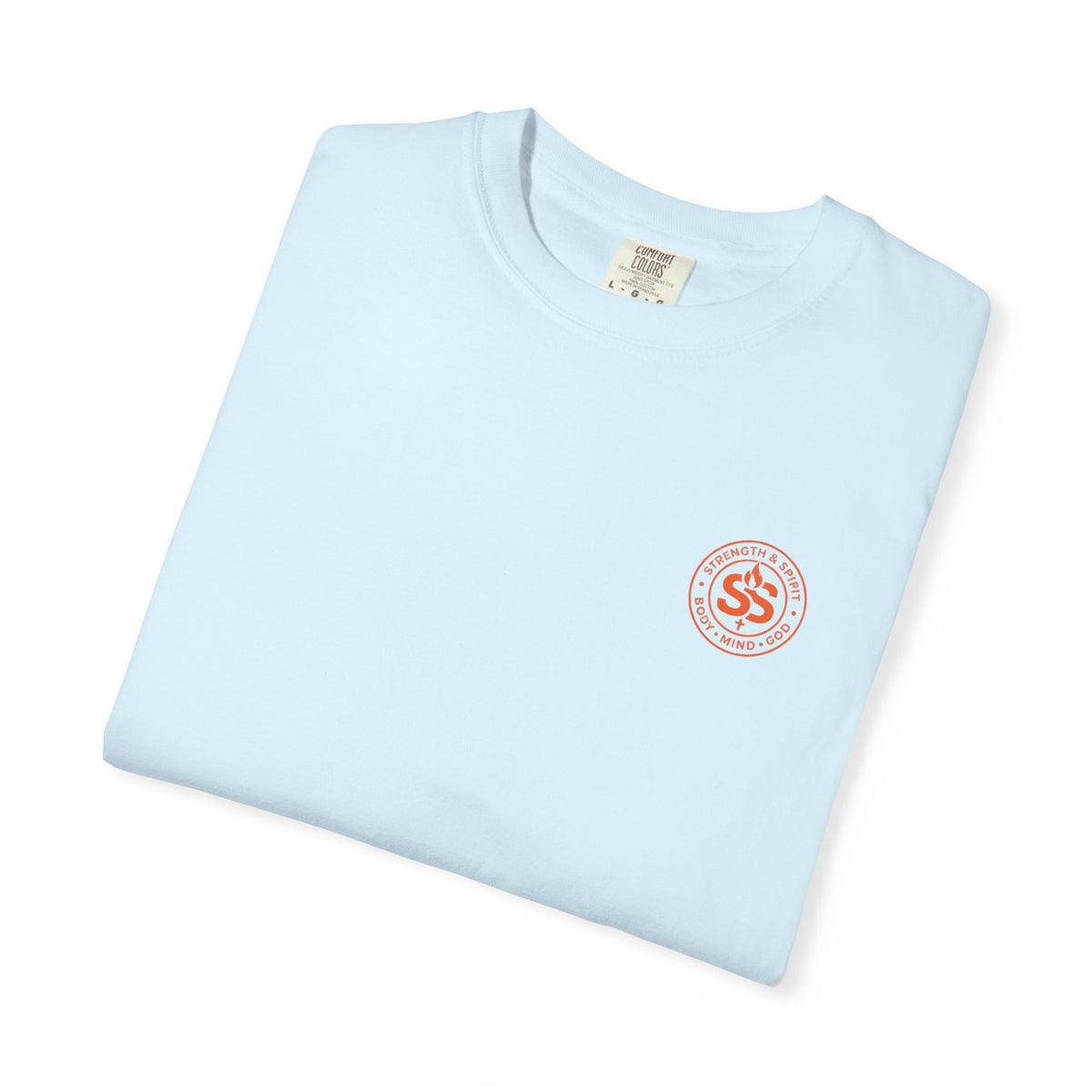 T-Shirt — "Jesus Saves" John 3:16 Christian Graphic Tee (Flower & Smiley Design)
