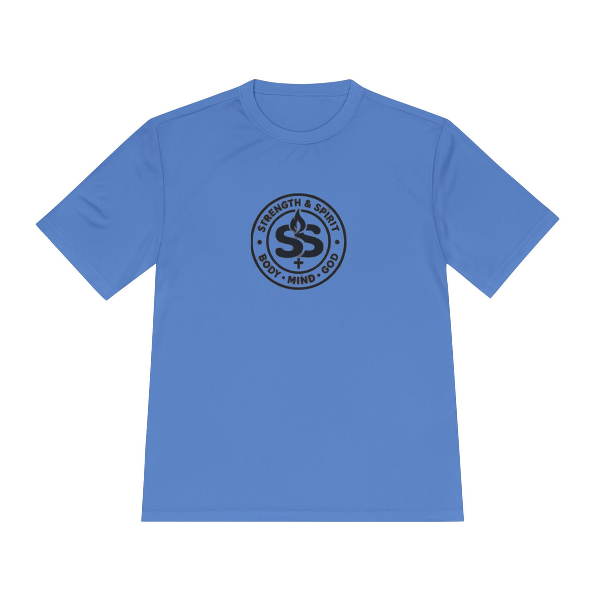 "His Strength My Weakness" Moisture-Wicking Shirt