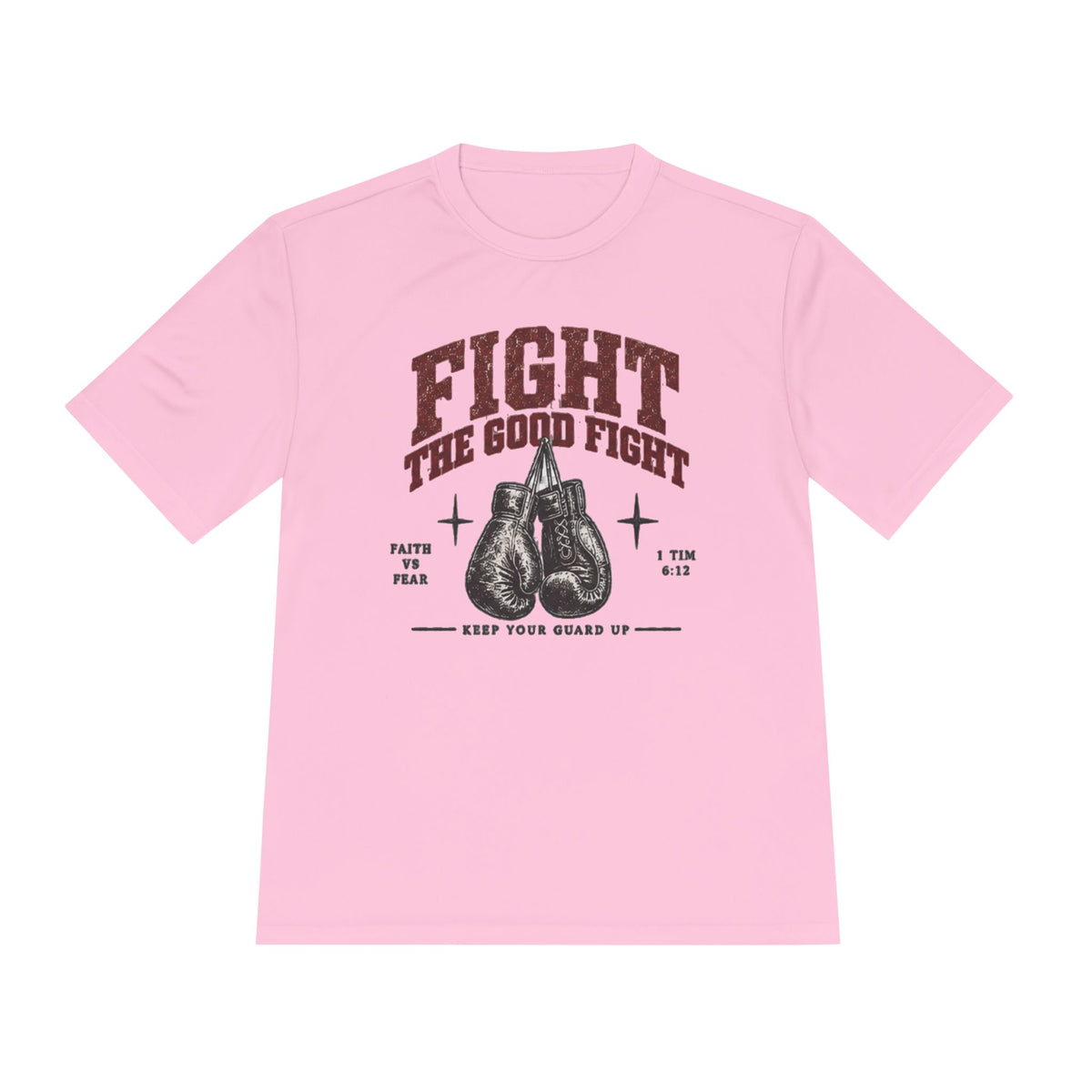 Fight The Good Fight Boxing Tee — Moisture-Wicking Athletic Shirt