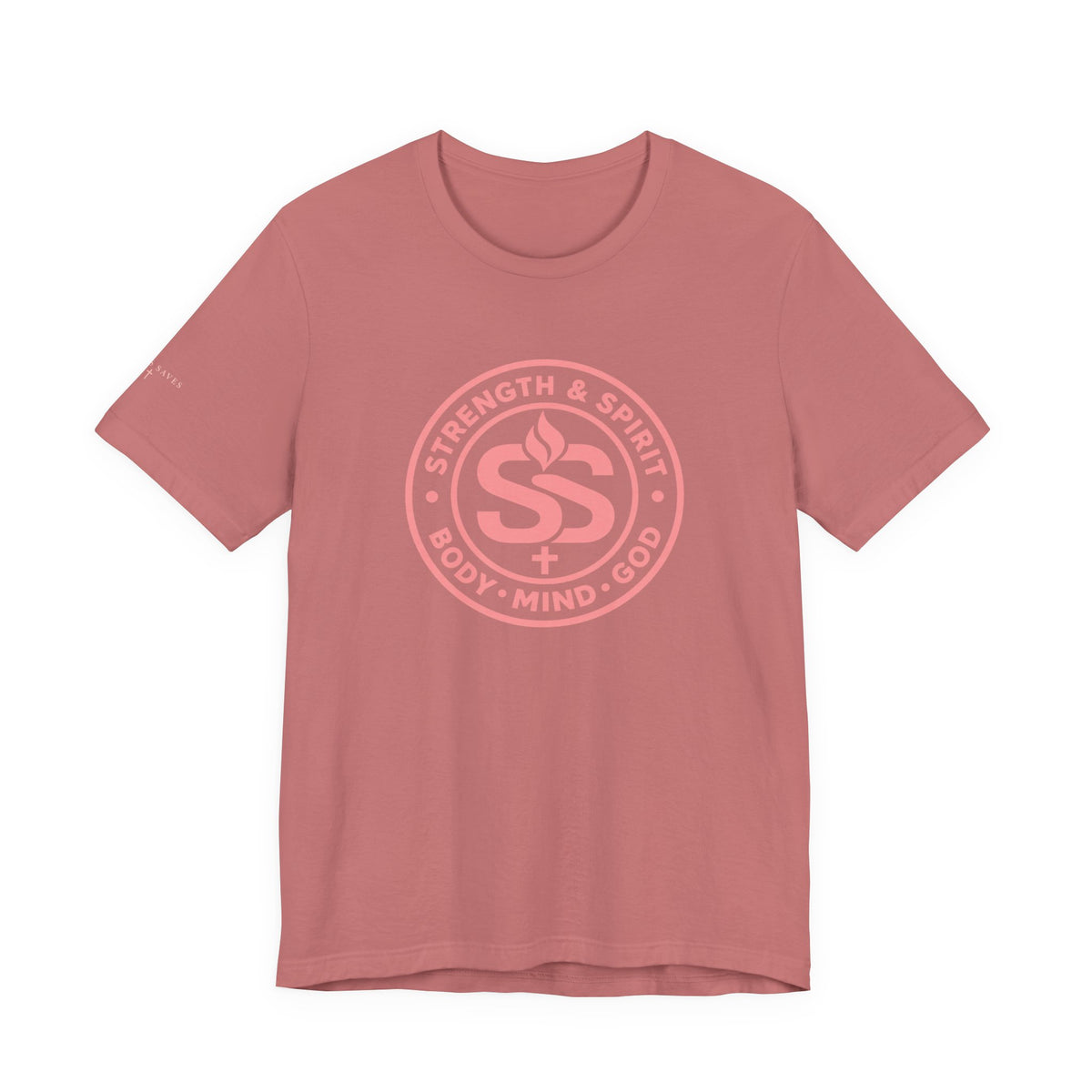 Rooted in Christ Tee — Strength & Spirit Christian T-Shirt