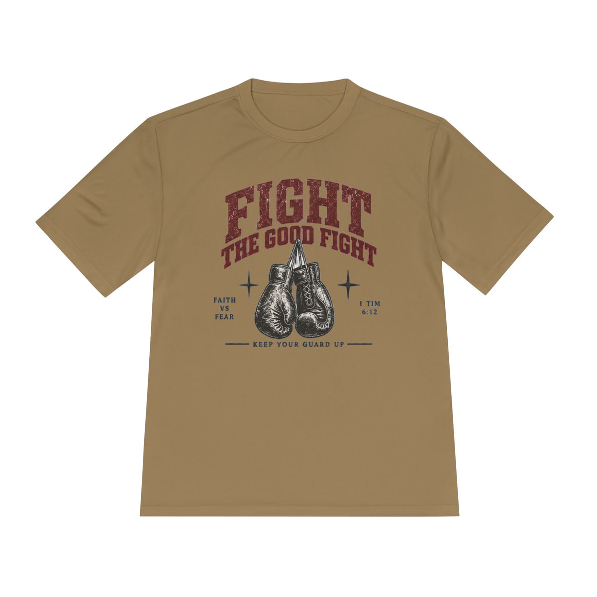 Fight The Good Fight Boxing Tee — Moisture-Wicking Athletic Shirt