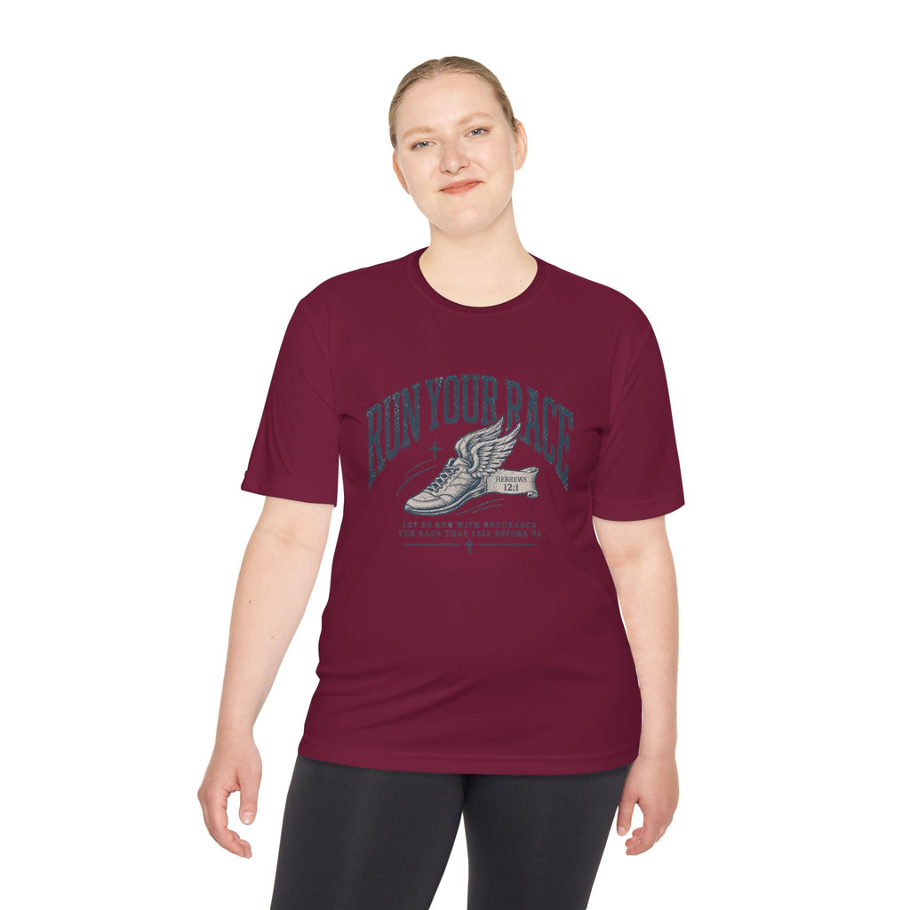 Run Your Race Performance Tee